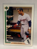 # 248 Lance Johnson  Chicago White Sox 1991 UD Baseball card