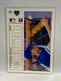 # 257 Todd Stottlemyre  Toronto Blue Jays 1991 UD Baseball card