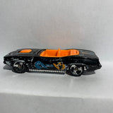 Black King Kuda '70 Plymouth Barracuda Convertible Hot Wheels Diecast Car