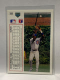 # 332 Jerome Walton  Chicago Cubs 1991 UD Baseball Cards