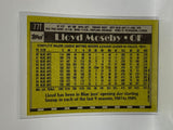 # 77T Lloyd Moseby  Detroit Tigers 1990 Topps Baseball Cards