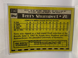 # 114T Terry Shumpert  Kansas City Royals 1990 Topps Baseball Cards