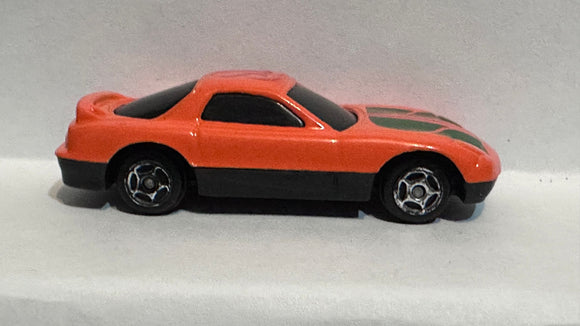 Orange Mazda Racer Unbranded Diecast Car