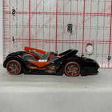 Black Deora III Hot Wheels Diecast Car