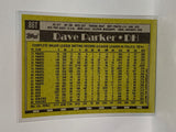 # 86T Dave Parker  Milwaukee Brewers 1990 Topps Baseball Cards
