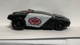 Black White Police Sheriif Rouge Hog Hot Wheels Diecast Car