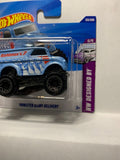 Blue Monster Dairy Delivery HW Designed By HYX93 N521 G1 2025 Short Card Hot Wheels Diecast Car