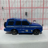 Blue Police SUV Unbranded Diecast Car