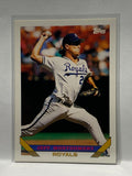 # 130 Jeff Montgomery  Kansas City Royals 1993 Topps Baseball card