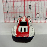 White Fictiion Racer 912 Majorette Diecast Car