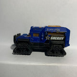 Blue MBX County Sheriff Frost Fighter MB847 Matchbox Diecast Car