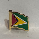 Guyana Flag  Lapel Pin