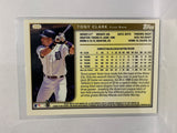 # 292 Tony Clark  Detroit Tigers 1999 Topps Baseball Cards