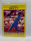 # 552 George Brett  Kansas City Royals 1991 Fleer Baseball Cards