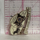 Calgary Southwest Legion 37E Canada George Chorney Governor 81 82  Lapel Pin