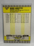 # 551 Mark Langston  Seattle Mariners 1989 Fleer Baseball card
