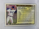 # 154 Larry Sutton  Kansas City Royals 1999 Topps Baseball Cards