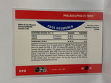 # 673 Paul Holmgren League Coach Philadelphia Flyers 90-91 Pro Set Hockey Cards