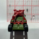 Red Tanknator Military 2015 Ride Ons Hot Wheels Diecast Car