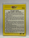 # 712 Bobby Thigpen John Franco  1991 Fleer Baseball card