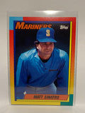# 115T Matt Sinatro  Seattle Mariners 1990 Topps Baseball Cards