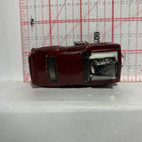Red '69 Camaro Z28 HW First Editions Tooned Hot Wheels Diecast Car