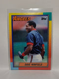 # 130 Dave Winfield  Los Angeles Angels 1990 Topps Baseball Cards