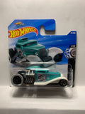 Blue Mid Mill Rod Squad HYX79 N521 2024 Short Card Hot Wheels Diecast Car
