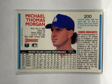 # 200 Mike Morgan  Los Angeles Dodgers 1992 Donruss Baseball Cards
