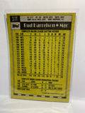 # 37T Bud Harrelson Manager New York Mets 1990 Topps Baseball Cards