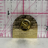 Over the Hill Happy Birthdat Slogan  Lapel Pin