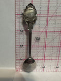 Norman Wells NWT Inuit Sled Dog Silver Plated Northwest Territories Souvenir Spoon