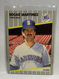 # 552 Edgar Martinez  Seattle Mariners 1989 Fleer Baseball card