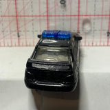 Black State Patrol Police Subaru Impreza WRX 2007 1/61 MB751 Matchbox Emergency Diecast Car