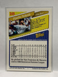 # 349 Hipolito Pichardo  Kansas City Royals 1993 Topps Baseball card