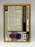 # 201 Carlos Beltran  Kansas City Royals 2002 Topps Baseball card