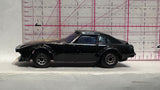 Black Wild Horse Datsun  Unbranded Diecast Car