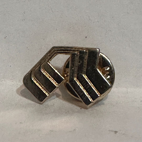Stripe Design Logo  Lapel Pin