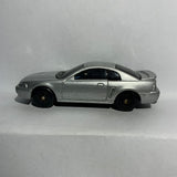 Silver '99 Mustang Ford GT Maisto Diecast Car