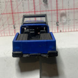 Blue Police Jeep Unbranded Emergency Diecast Car