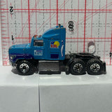 Blue NBL North Melbourne Giants Ford Aeromax Semi Truck 1/97 Matchbox Diecast Car