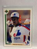 # 477 Marquis Grissom  Montreal Expos 1991 UD Baseball card
