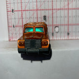 Orange #16 Badger Truck Rolamatics 1973 Matchbox Diecast Car