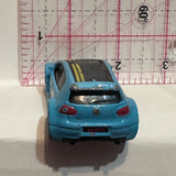 Blue Volkswagen GTI 2008 Hot Wheels Diecast Car