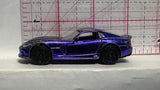 Purple Dodge Viper 1/60 2016 Majorette Diecast Car