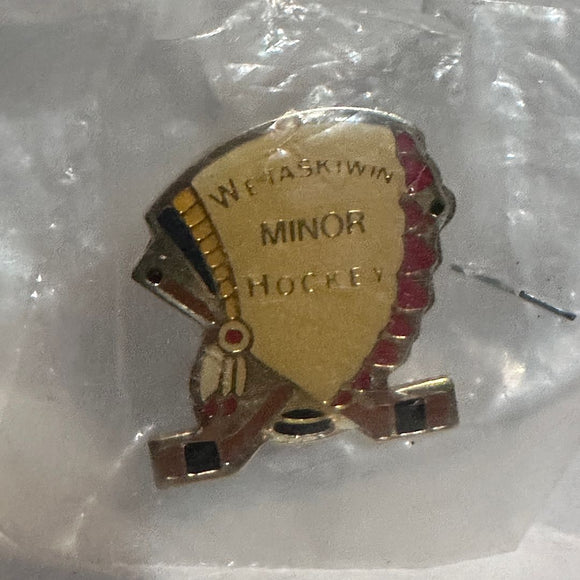 Wetaskiwin Minor Hockey  Lapel Pin
