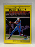 # 228 Delino DeShields  Toronto Blue Jays 1991 Fleer Baseball card