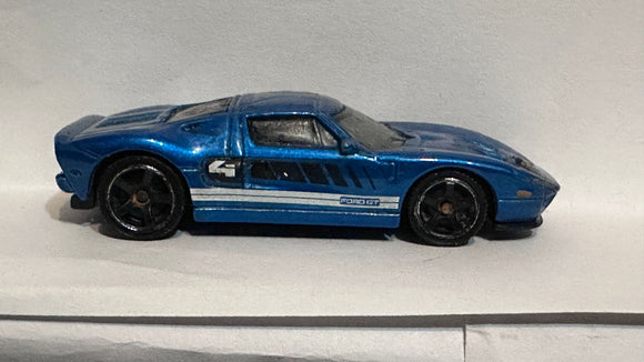 Blue 2005 Ford GT 1/52 MB671 H1848 ©2004 Matchbox Diecast Car