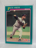 # 205 Pete Smith  Atlanta Braves 1991 Score Baseball Cards