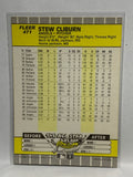 # 471 Stew Cliburn  Los Angeles Angels 1989 Fleer Baseball card